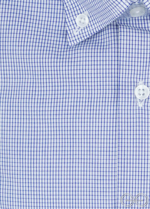 Camicia a quadretti blu uomo Torino camicie online